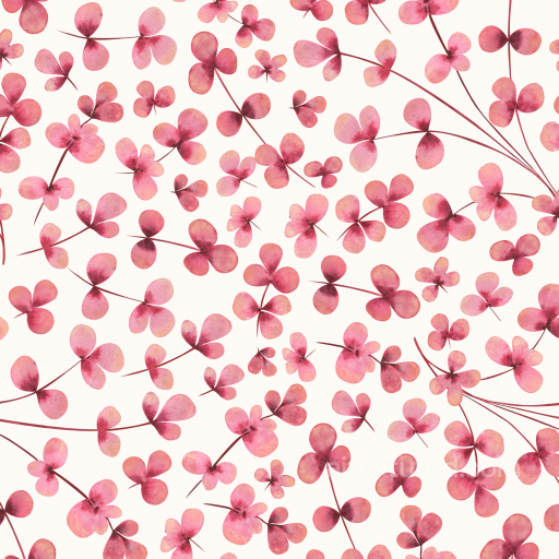 Featuring Watercolor Cherry Floral Pattern in Soft Pink Hues seamless Watercolor Cherry PBR texture
