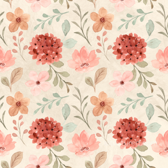 Soft Watercolor Floral Fabric Texture with Pastel Tones Flower texture preview