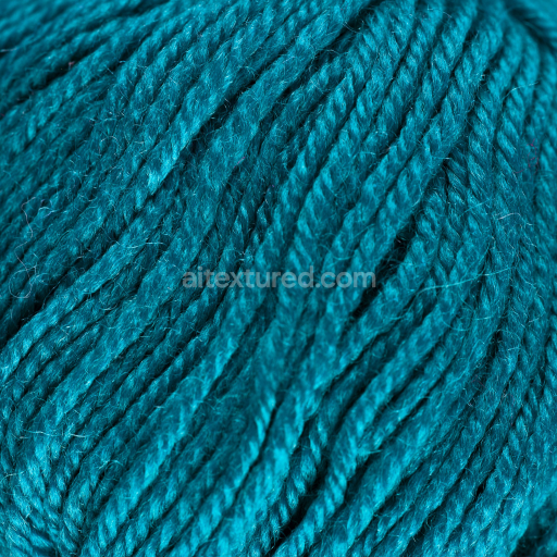 Preview — High-Resolution Deep Teal Blue Yarn PBR Texture