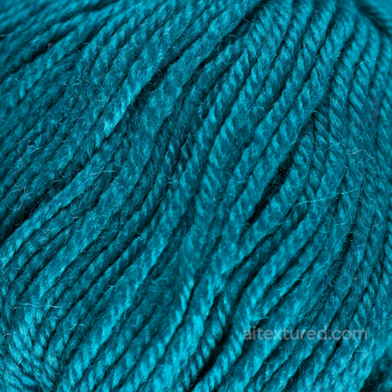Deep Teal Blue Yarn PBR Texture Fabric texture preview