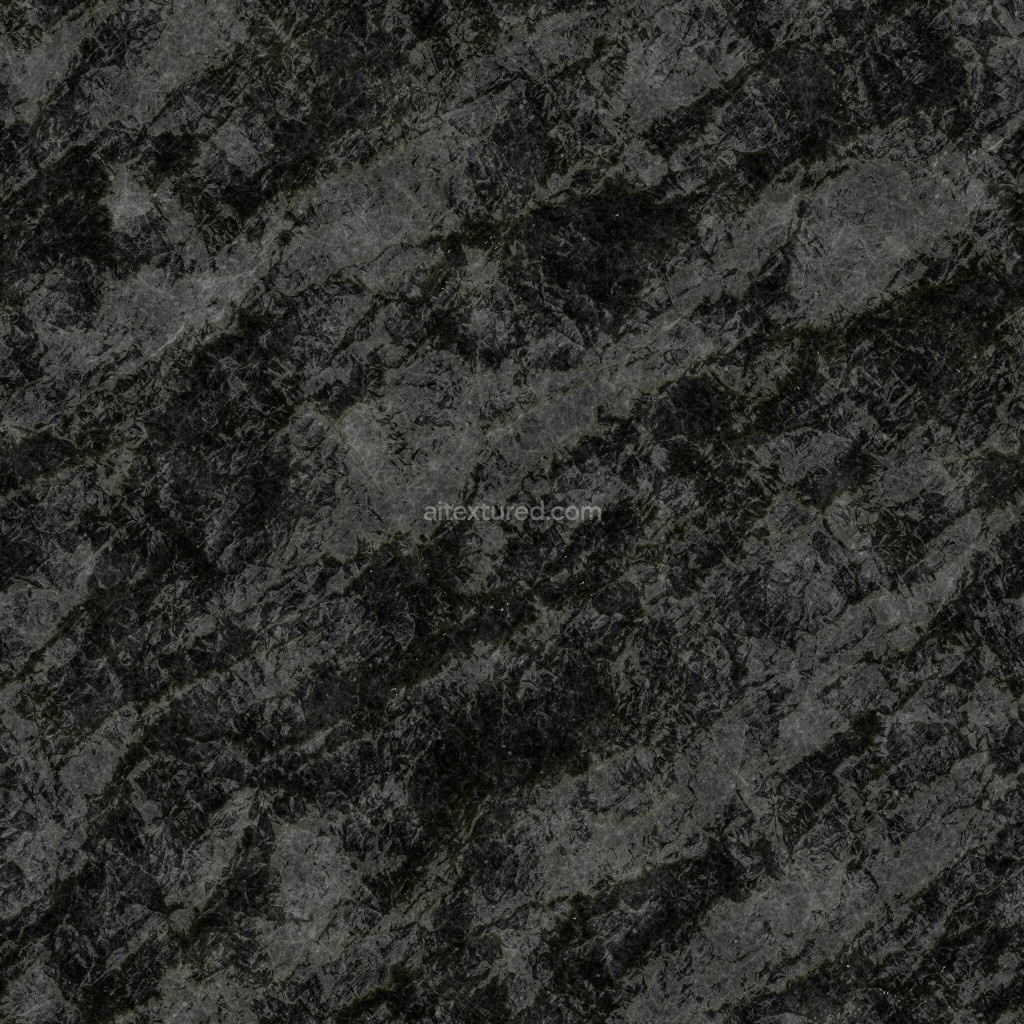 Seamless dark rock texture for PBR applications