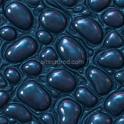 Shiny Alien Surface Texture Seamless 1024X1024
