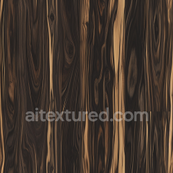 seamless Seamless 3D PBR Dark Ebony Wood Floor Texture with Rich Grain and Knots texture 8k free download PBR
