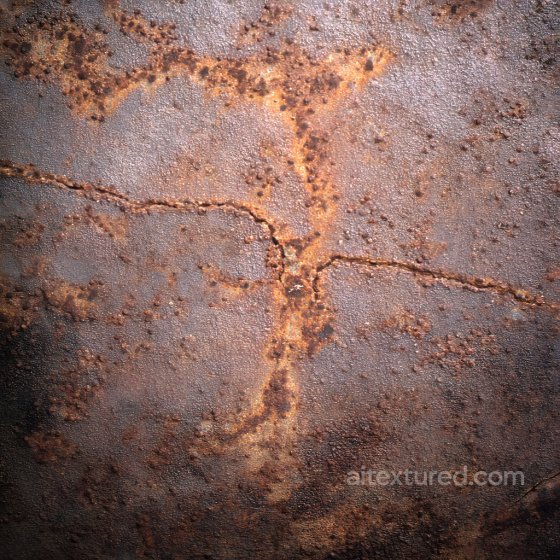 Rusty Metal Texture With Detailed Cracks And Pitted Corrosion Rust texture preview