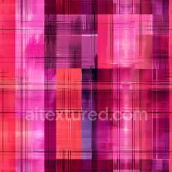 seamless Seamless 3D PBR Plaid Texture with Bold Red, Pink, and Purple Stripes texture 8k free download PBR