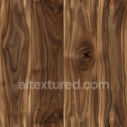 seamless Seamless 3D Dark Walnut Wood Planks PBR Texture with Knots and Wavy Grain texture 8k free download PBR