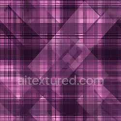 seamless Seamless 3D PBR Texture of Purple Layered Plaid with Geometric Overlays texture 8k free download PBR