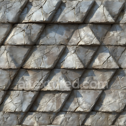 seamless Seamless 3D PBR Weathered Stone Wall Tiles Texture with Cracked Detail texture 8k free download PBR