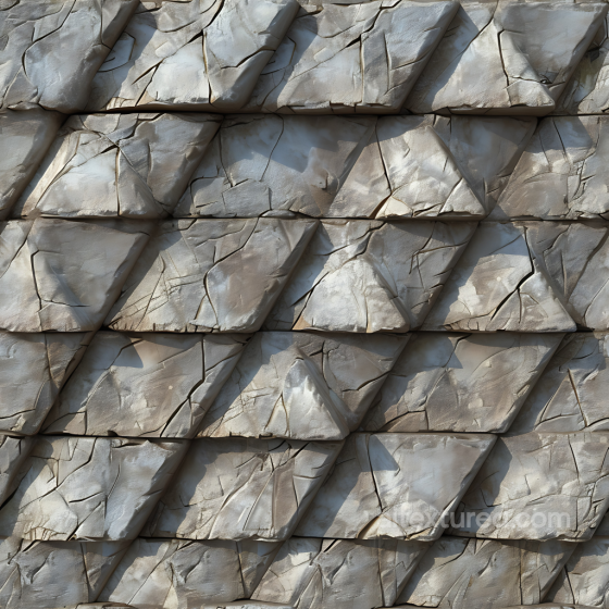 Weathered Stone Wall Tiles Texture with Cracked Detail Stone texture preview