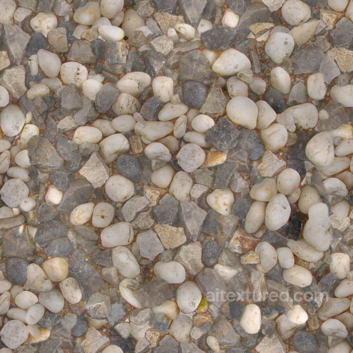 Archviz Dirt Floor Ground Pebbles Rocks Stone - Seamless PBR Texture seamless Rock PBR texture