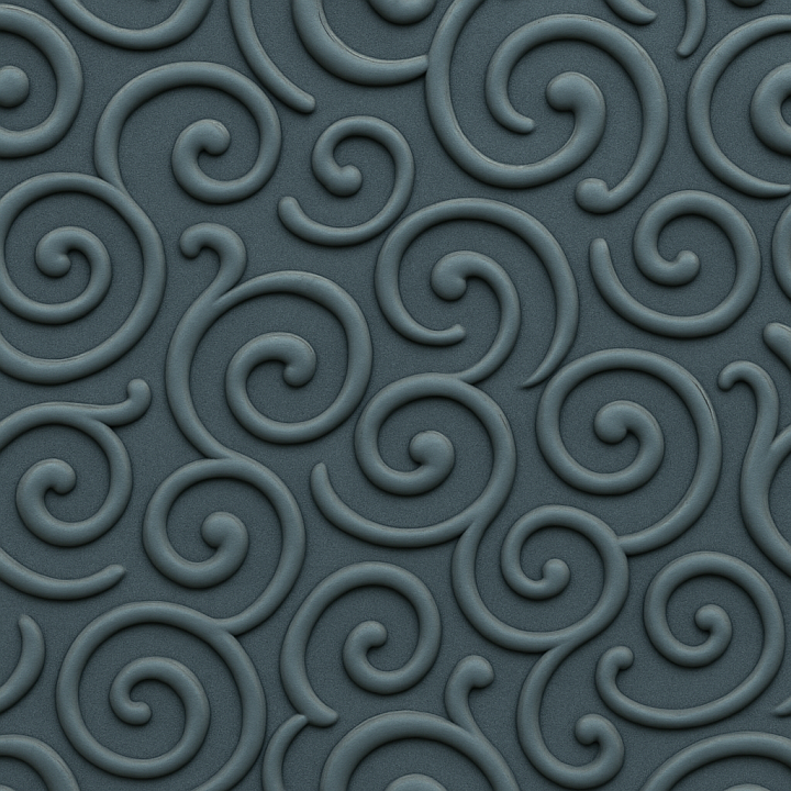 Decorative Smooth Rubber seamless PBR texture preview