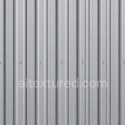 seamless Clean Metal Roofing Texture Seamless texture 8k free download PBR