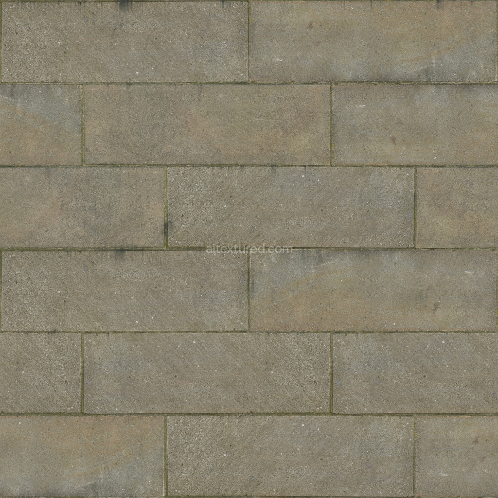 Seamless PBR brick texture with realistic detail