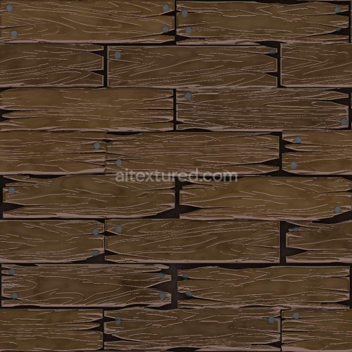 Stylized Wood Plank Texture | Free PBR