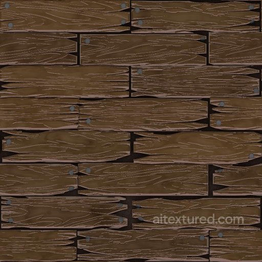 Stylized Wood Plank Texture | Free PBR seamless Wood PBR texture