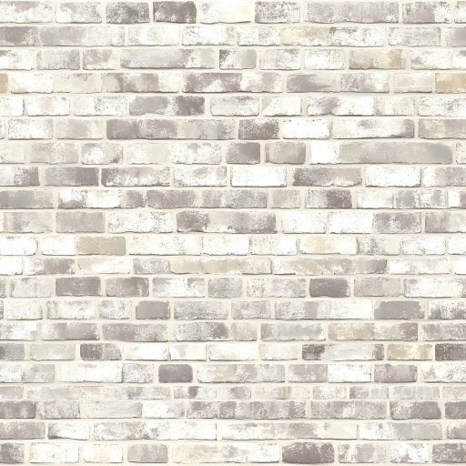 Cracked and Chipped Whitewashed Brick Wall PBR Texture seamless Brick PBR texture