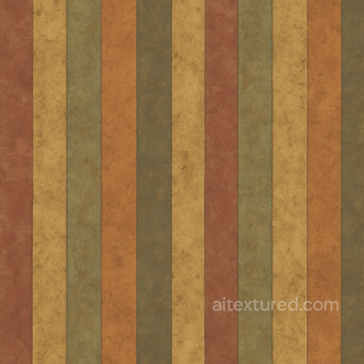 Retro Striped Wallpaper With Distressed Look seamless Wallpaper PBR texture