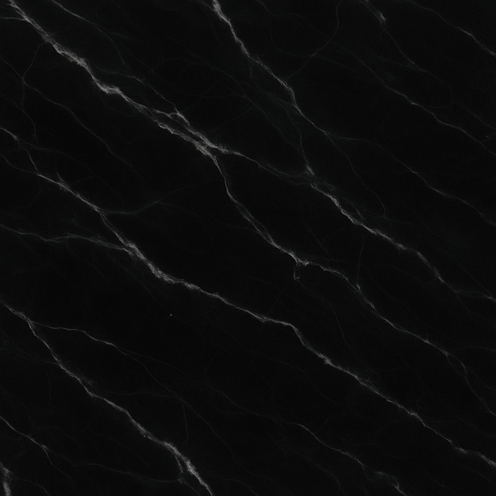 Polished Black Onyx Natural Pattern With Onyx Veins seamless PBR texture preview