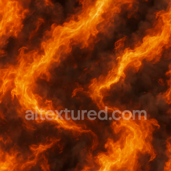 seamless Seamless 3D texture of wildfire flames and fire trail PBR 8K surface texture 8k free download PBR