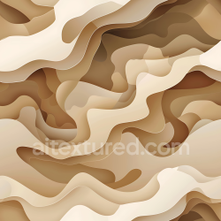 seamless Seamless 3D Stylized Desert Camouflage PBR Texture with Soft Layered Shapes and Warm Tones texture 8k free download PBR