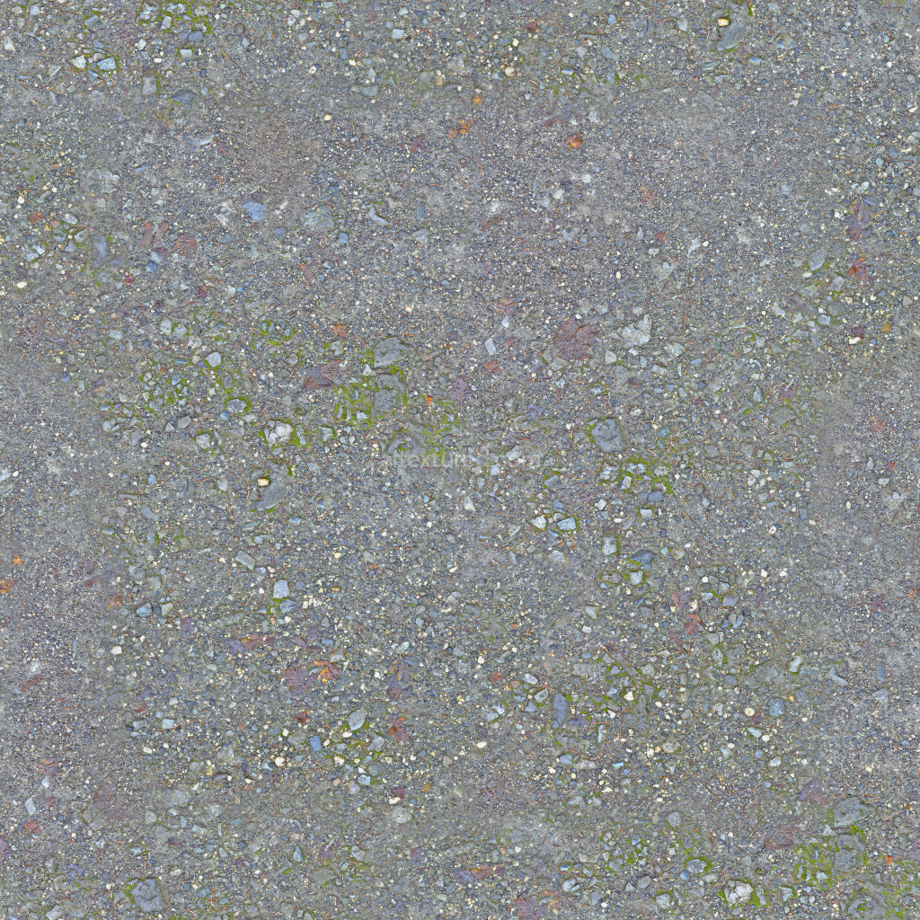 Seamless PBR ground texture with rocky and earthy details