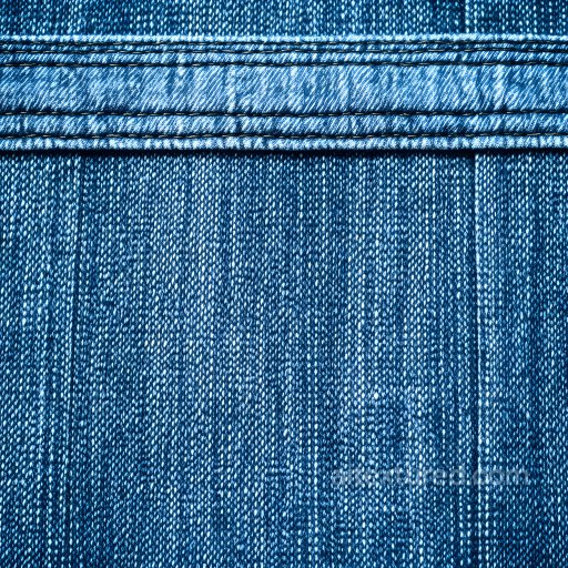 Cracked Denim Fabric Texture with Detailed Stitching seamless Denim jeans PBR texture
