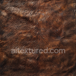seamless Seamless 3D PBR Texture of Distressed Brown Leather with Detailed Wrinkles texture 8k free download PBR