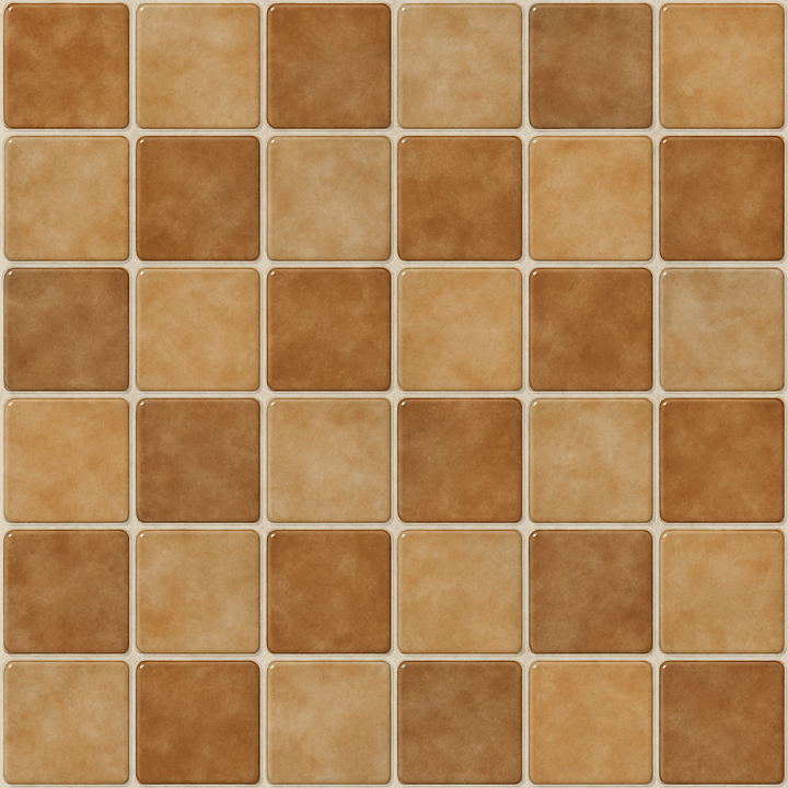 Synthetic Glazed Ceramic Tile seamless PBR texture preview