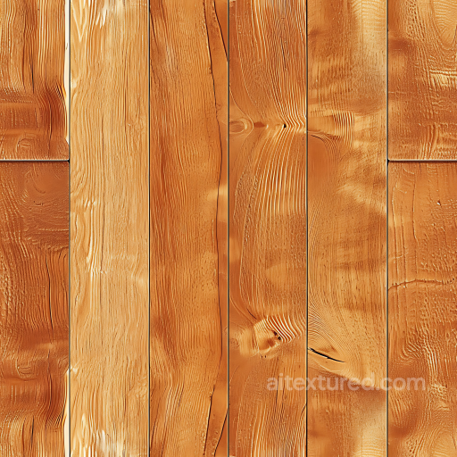 Light Pine Wood Floor Texture with Natural Grain and Knots seamless Wood PBR texture