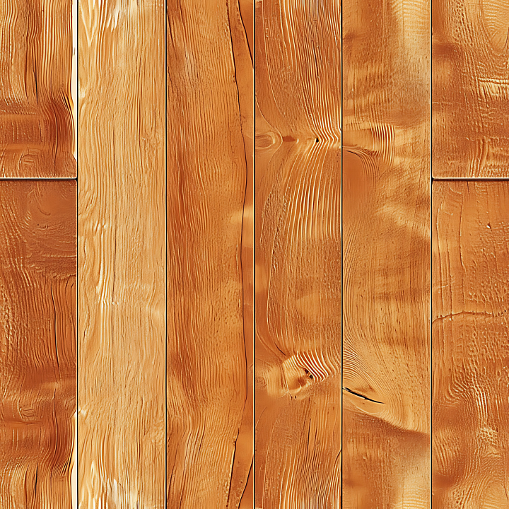 Light Pine Wood Floor with Natural Grain and Knots seamless PBR texture preview