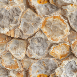 seamless Seamless 3D Agate Stone Slab PBR Texture with Orange and Grey Patterns texture 8k free download PBR