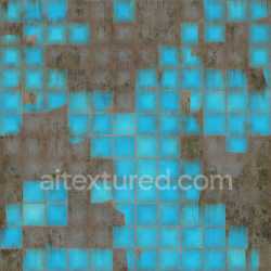 seamless Tile Seamless Pbr Texture Surface Blue Grunge texture 8k free download PBR