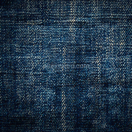 Seamless 3D Cracked Denim Fabric PBR Texture with Worn Hole Details