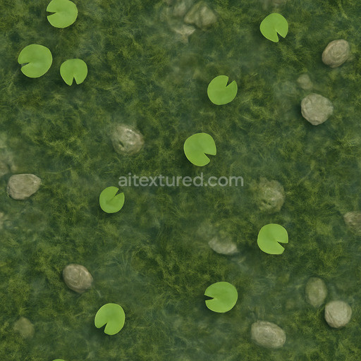 Natural Pond Seamless Texture