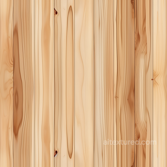 Pine Wood Planks PBR Texture with Light Natural Grain Wood texture preview