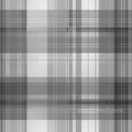 Seamless 3D Metal PBR Texture Featuring Monochrome Plaid Pattern with Smooth Reflective F… texture preview