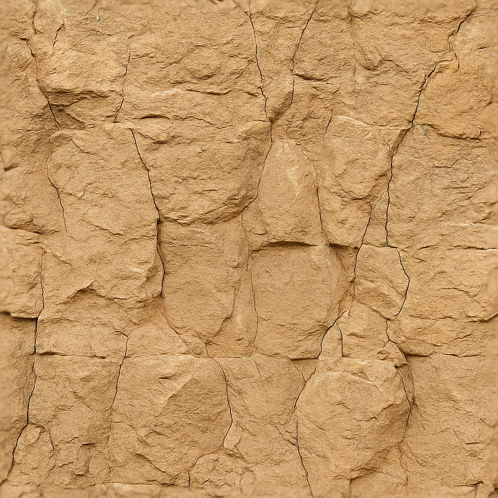 Weathered Sandstone Stone Surface For Natural Outdoor Scenes seamless PBR texture preview