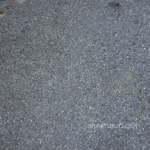 High-Detail Asphalt PBR Texture with Embedded Gravel and Natural Debris seamless Asphalt PBR texture