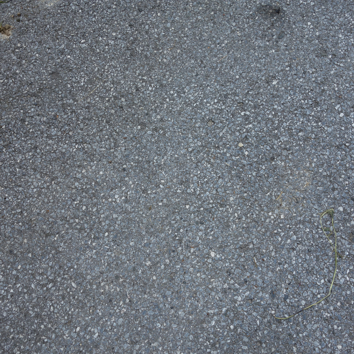 High-Detail Asphalt with Embedded Gravel and Natural Debris seamless PBR texture preview