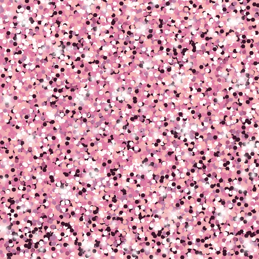 Preview — Seamless 3D PBR Texture of Pink Glitter with Sparkling Hexagonal Particles