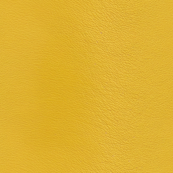 Pebbled Yellow Leather with Natural Grain and Subtle Wrinkles seamless PBR texture preview