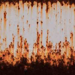 seamless Seamless 3D PBR Texture of Rusted Metal with Distinctive Corrosion Holes and Vertical Streaks texture 8k free download PBR