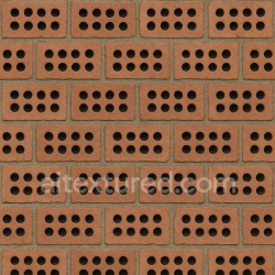 seamless Perforated Bricks Ventilation Pattern texture 1024x1024 free download PBR