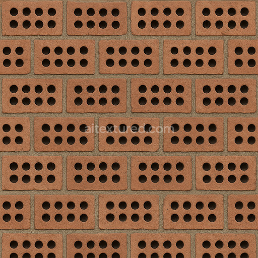 Perforated Bricks Ventilation Pattern