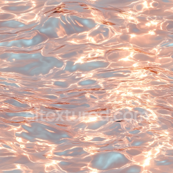 seamless Seamless 3D PBR Water Texture Featuring Warm, Reflective Ripples and Soft Highlights texture 8k free download PBR