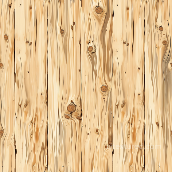 Light Pine Wood Planks Seamless Texture with Knots and Grain Variation Wood texture preview