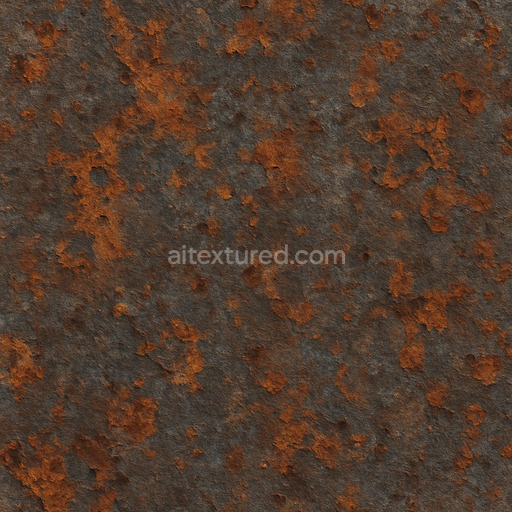 Realistic Corroded Steel Seamless Texture
