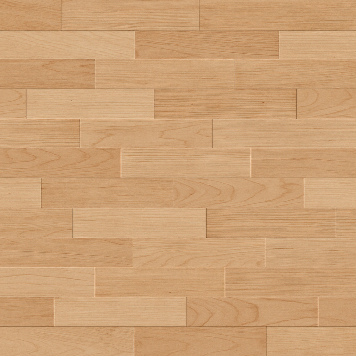 Clean Maple Parquet Wood seamless PBR texture preview