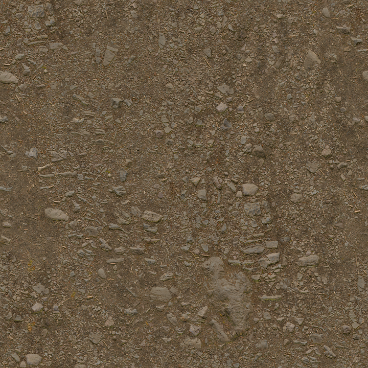 Forest Ground - Ground Forest Forest Dry Brown seamless PBR texture preview