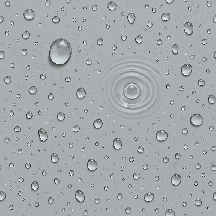 Natural Rain Drop Pattern seamless PBR texture preview